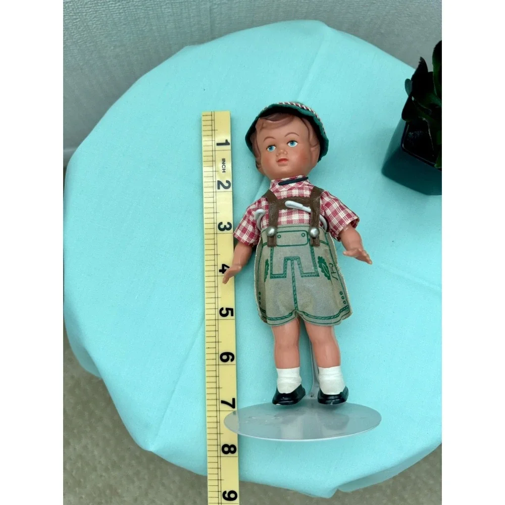 Madame ALEXANDER German Vintage 60s Festive Attire Doll Stand Kaiser Chicago 7
